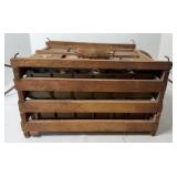 WOOD EGG CRATE
