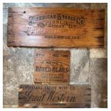 WOOD CRATE ENDS