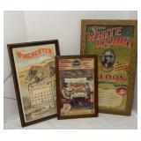 (3) ADVERTISING SIGNS