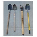 SHOVELS & POST HOLE DIGGER