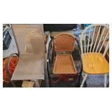 (3) CHAIRS MIXED STYLES