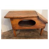 VINTAGE SHOE SHINE STOOL