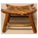 VINTAGE STOOL W/ SEAT DAMAGE