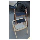 (2) SMALL STEP STOOLS