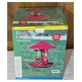 HAND PAINTED BIRDHOUSE FEEDER