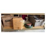 WOOD STAIN, FEEDER, & MORE
