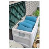 DECK BOX W/ PATIO CUSHIONS