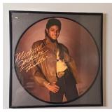 MICHAEL JACKSON FRAMED RECORD