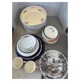 LARGE LOT OF IRONSTONE & OTHER CHINA