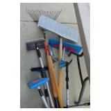 SQUEEGEE, RAKE, SHOVEL, MORE