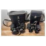(2) BINOCULARS BUSHNELL 8 X 30 GUARDSMAN 7 X 14
