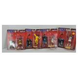 (4) 1998 BASKETBALL FIGURINES, BRYANT, MARBURY,