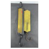 (2) BRASS SCALES, HANSON & LANDERS