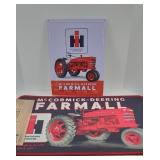 FARMALL METAL SIGN & MAT