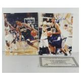 CALVIN BOOTH & RICHARD HAMILTON SIGNED