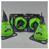 (6) HALLOWEEN SAFETY CONES 13 INCH
