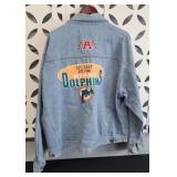 MIAMI DOLPHINS XXL DENIM JACKET