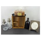 SOAP DISPENSERS, CANDLE & MORE