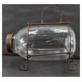 GLASS MINNOW JAR