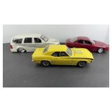 (3) DIECAST CARS 1:18