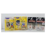 90S HOCKEY FIGURINES, LINDROS, GRETZKY, MESSIER
