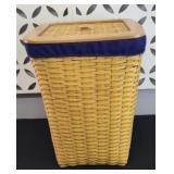 LONGABERGER HAMPER BASKET WITH LID