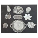 CRYSTAL SERVING DISHES & MORE