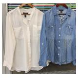 (3) WOMENS SIZE 16 SHIRTS