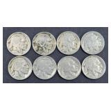 (8) BUFFALO NICKELS
