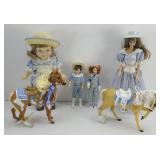 LITTLE DEBBIE DOLLS & HORSES