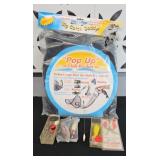 FISHING LURES & BASKET