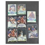 BASKETBALL CARDS W/ SIGNATURES