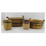 (4) LONGABERGER BASKETS