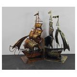 PIRATE SHIP BOOKENDS