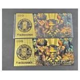 (2) FRANKENSTEIN FOIL BILLS