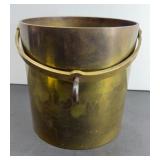 HOWE GRAIN SCALE BRASS BUCKET