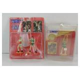 90S BASKETBALL FIGURINES, BIRD, MCHALE