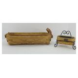 PETERBORO CARD BASKET , CENTURY BREAD BASKET