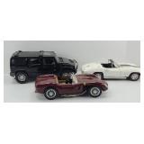 (3) DIECAST CARS 1:18