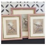 (3) BIRD PRINTS