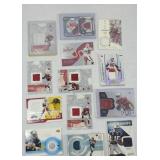 (13) NFL JERSEY FOOTBALL CARDS