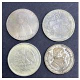 (4) LARGE FOREIGN COINS