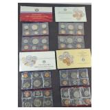 (4) US MINT SETS 1987, 1988, 1989, 1990