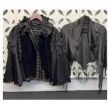 RAGGEDY JACKET (THINK HALLOWEEN) & SHAWL