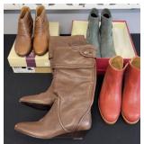 (4) LADIES BOOTS