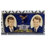 PRESIDENT KENNEDY & ROBERT KENNEDY TAPESTRY