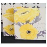 (2) PAPANE FLORAL PRINTS