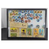 BASEBALL PINS & CARDS
