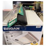 BROAN EXHAUST FAN & LANDSCAPE FABRIC