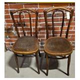 (2) VINTAGE DESK CHAIR